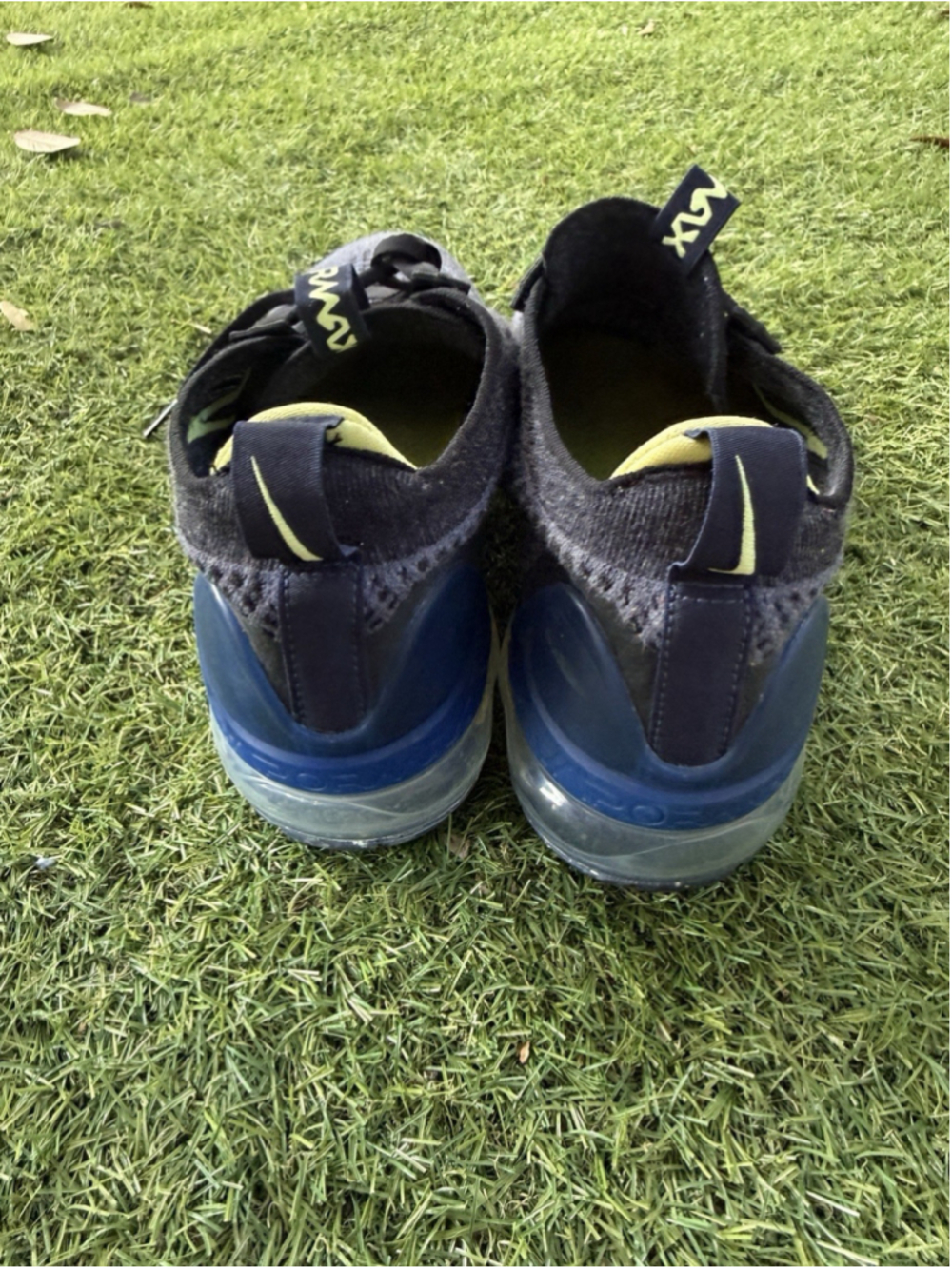Nike Air VaporMax 2021 Flyknit Obsidian Light Lemon Twist DH4085-400 Men's 9 - Picture 5 of 11